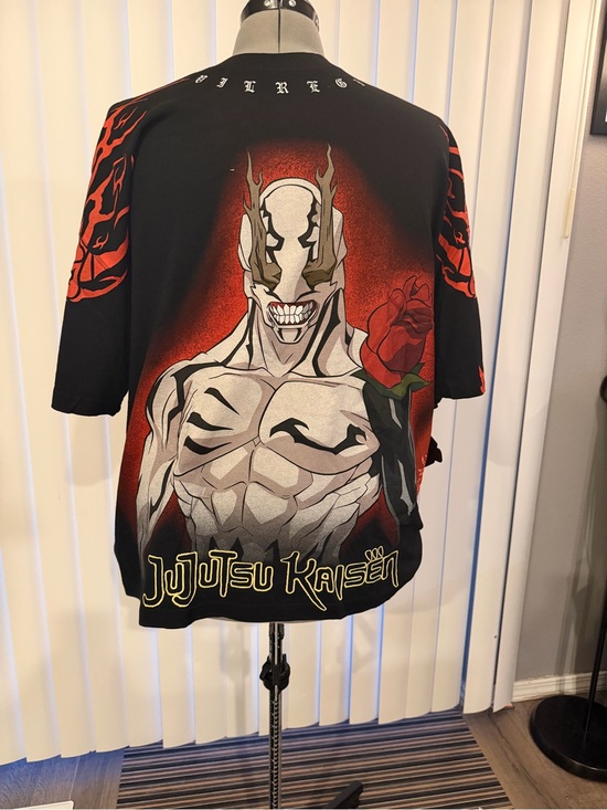 Civil Regime Other - Civil Regime Jujutsu Kaisen Black & Red Graphic Men’s Shirt XL o/s